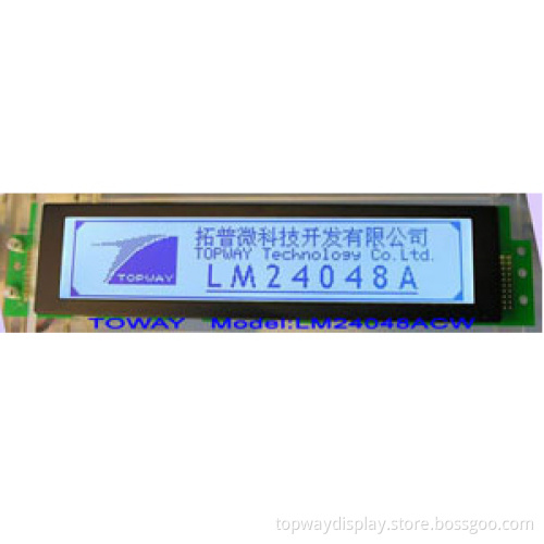 Applied on ECR, POS, Weighting System LCD Module (LM24048A)